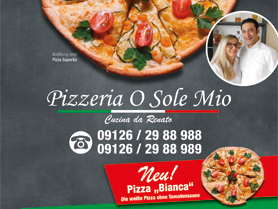 Speisekarte O Sole mio